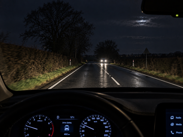 windshield cleaner for night driving